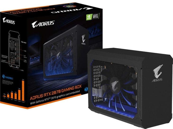 cổng thunderbolt aorus rtx cho laptop