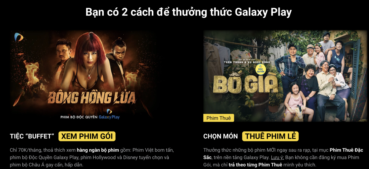 Danh sách tài khoản Galaxy Play miễn phí 11/2023 
