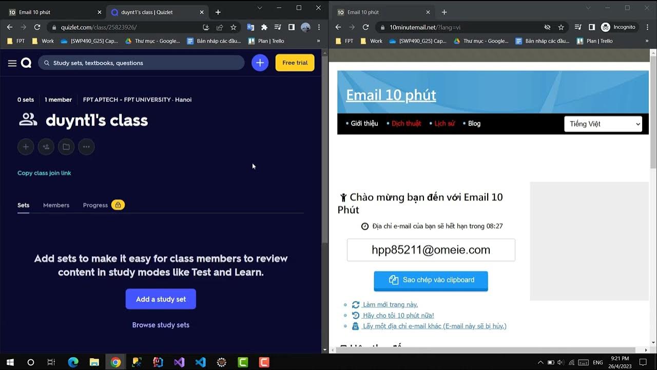 ▷ Tặng Tài khoản Quizlet ✓ miễn phí – Quizlet Go, Quizlet Plus, Quizlet Teacher - Laptops.vn 4 Tài khoản Quizlet miễn phí