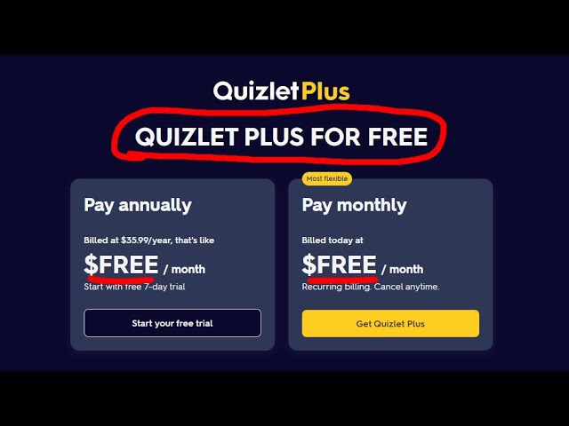 ▷ Tặng Tài khoản Quizlet ✓ miễn phí – Quizlet Go, Quizlet Plus, Quizlet Teacher - Laptops.vn 3 Tài khoản Quizlet miễn phí
